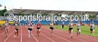 Under-20 womens 100 metres, Northern Senior and Under-20 Champs., Sport City, Manchester. Photo: David T. Hewitson/Sports for All Pics